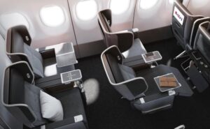 Rendering of JT220B Business Class Seats