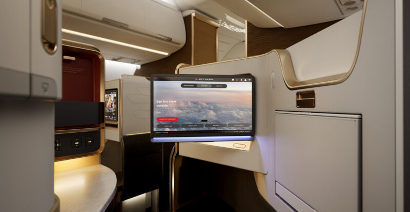 Air Canada Aurora based Signature Class for the A321XLR.
