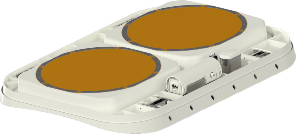 ThinKom ThinAir Nexxus antenna.