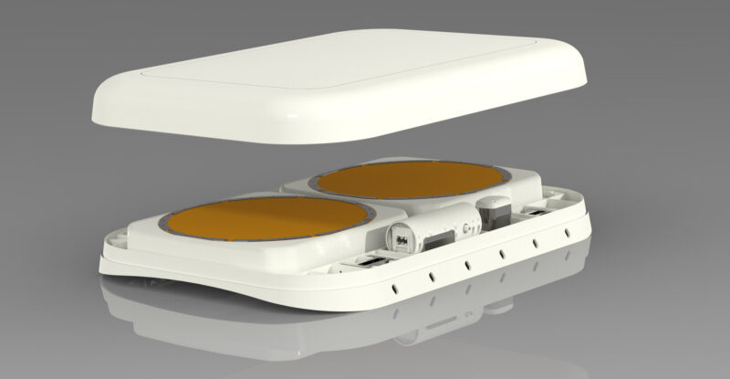 ThinKom ThinAir Nexxus antenna.