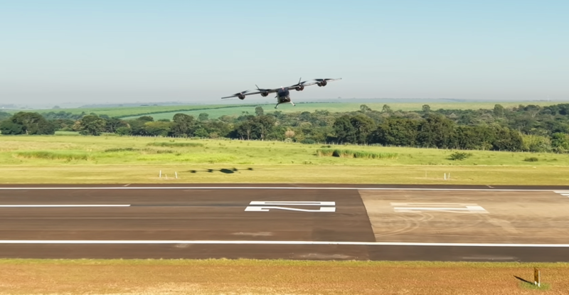 Eve prototype undergoing testing