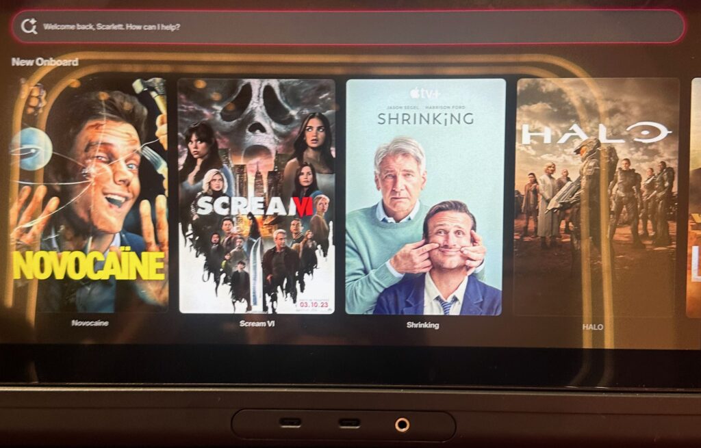 A familiar OTT-like format for showcasing content, as seen on RAVE IFE