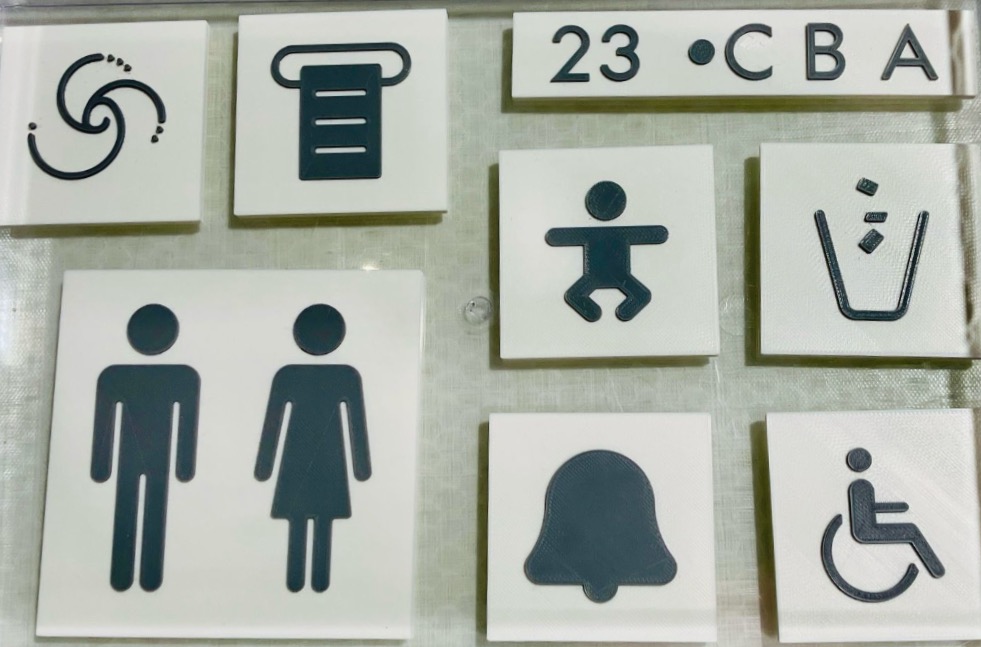 Boeing placards