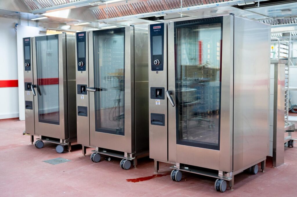 Catering machines in the TAMAM facility at Ben Gurion Airport