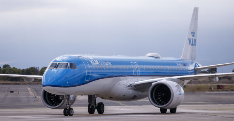 KLM Cityhopper E195-E2 in VLC.
