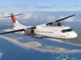 ATR 72-600 in flight.