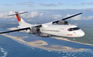 ATR 72-600 in flight.