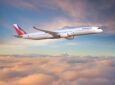 Rendering of Philippine Airlines aircraft in flight