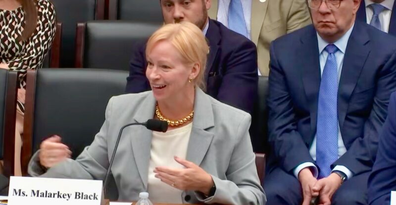 RAA president and CEO Faye Malarkey Black is presenting before the House Aviation Subcommittee