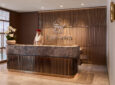 Reception area of the Emirates Lounge