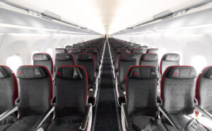 Interior of Air Canada A321XLR