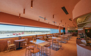 Perth Airport T1 International retail area.