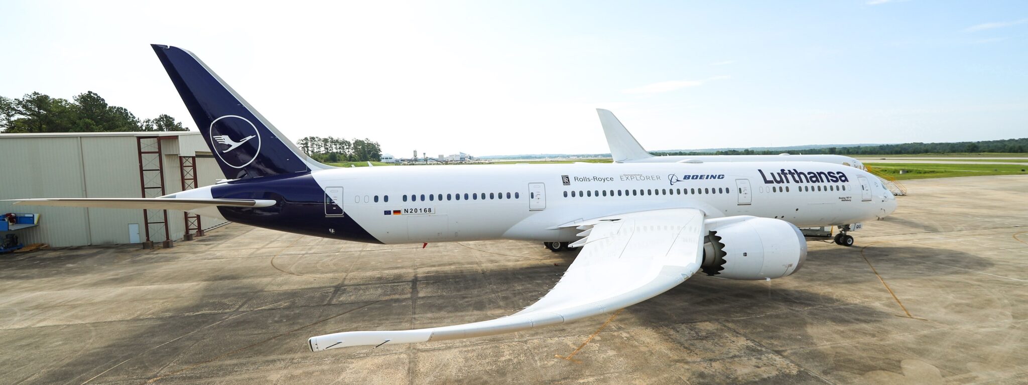 New 787 destined for Lufthansa to serve as ecoDemonstrator