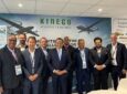left to right: Sudhi Ranjan Mukherjee (COO, Kineco), Mario Haider (Director Procurement, FACC), Tongyu Xu (CSO, FACC), Andreas Furthmayr (EVP Aerostructures, FACC), Sekhar Sardessai (CMD Kineco), Vivek Srivastava (Group CEO Kineco), Avanish Dwivedi (Kineco), Ved Sardessai (Kineco), Thomas Kraus (EVP Procurement FACC)
