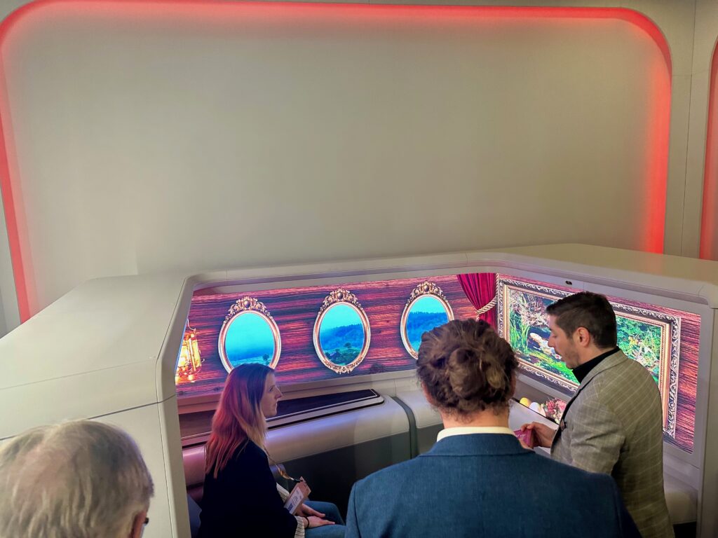 Louis Poupard, RAVE's staff product manager shows off Origin at AIX 2026