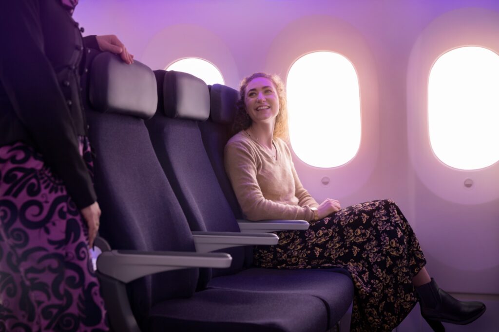 New Economy Seat Air New Zealand.