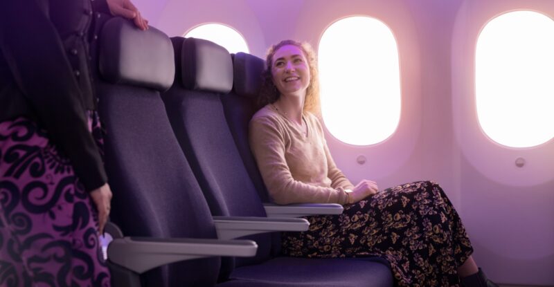 New Economy Seat Air New Zealand.