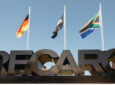 RECARO in large block letters in front of the the RECARO Composites facility.