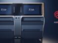 ZIM Premium Economy with The Frame is pictured alongside the logo of the Red Dot Award