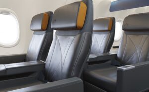 Allegiant First class seat