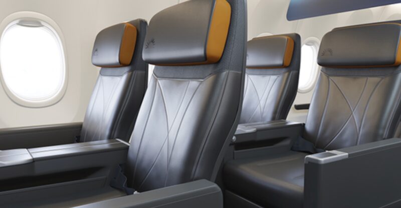 Allegiant First class seat