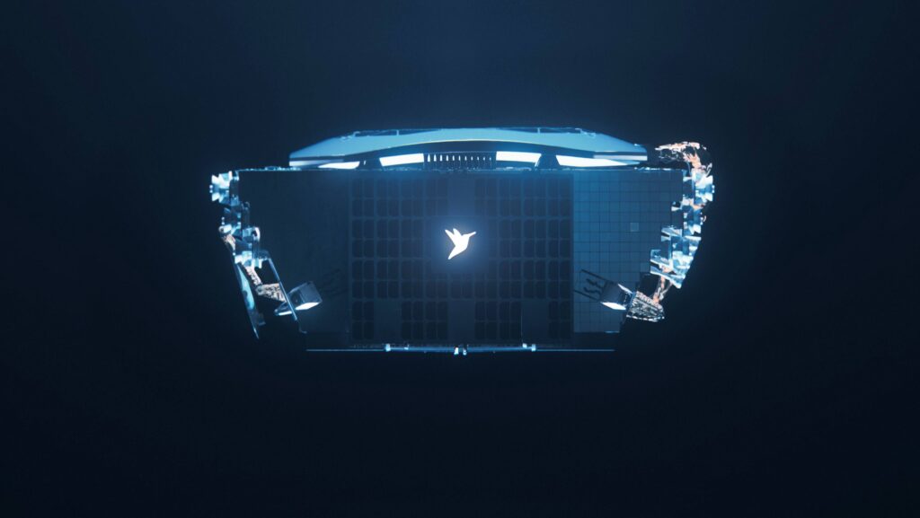 Rendering of Swissto12 smallsat