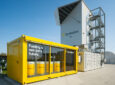 Synhelion’s first synthetic fuel plant DAWN in Jülich, North Rhine-Westphalia. The company’s commercial demonstration plant will be built next to DAWN. Source: Synhelion