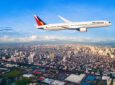 Philippine Airlines 787 in flight