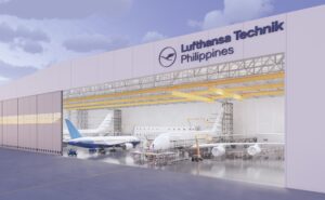 Rendering of the new Clark International Airport-based MRO facility.