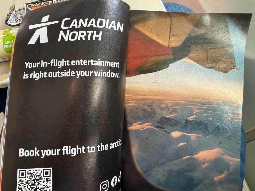Canadian North inflight magazine.