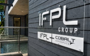 Signage at IFPL headquarters.
