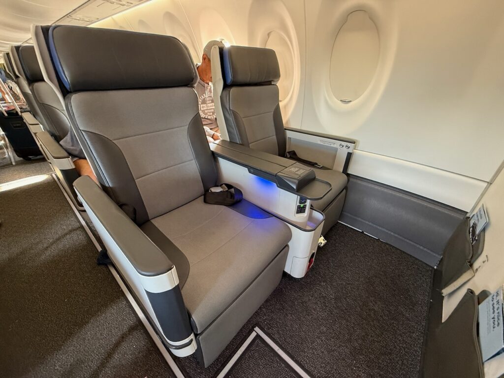 Ascent premium seats up front