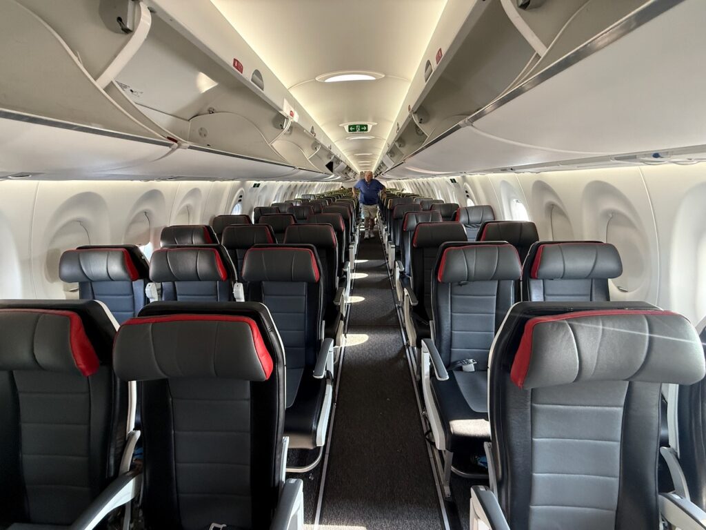 Breeze A220 interior