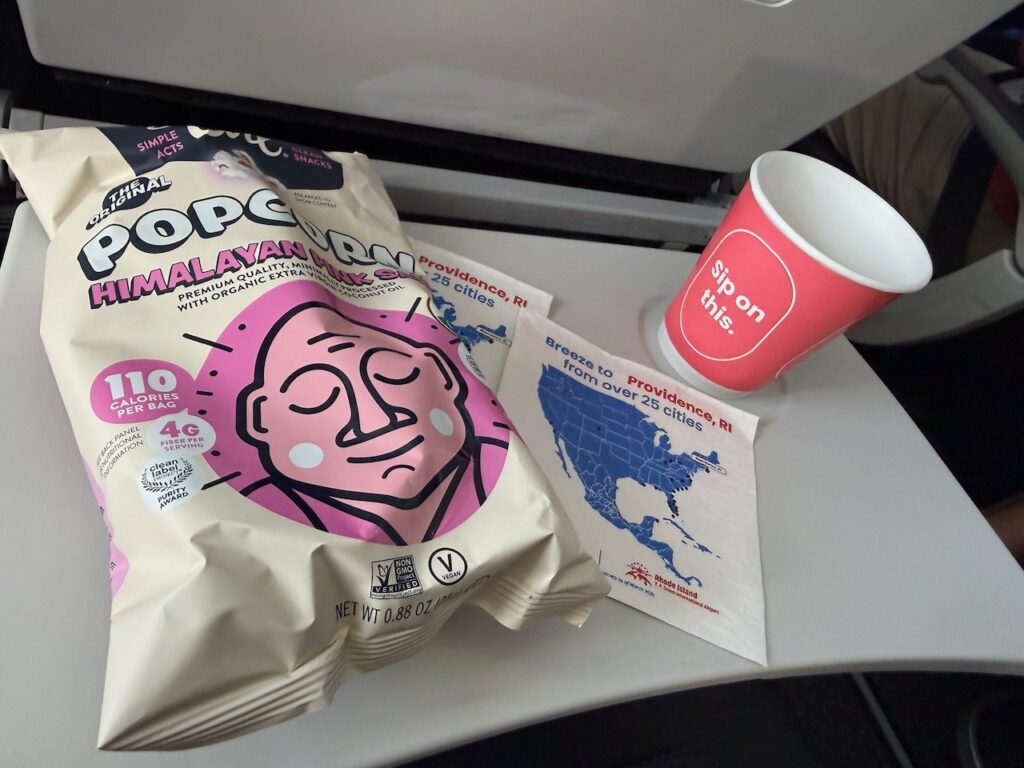 Himalayan Pink Popcorn snack.