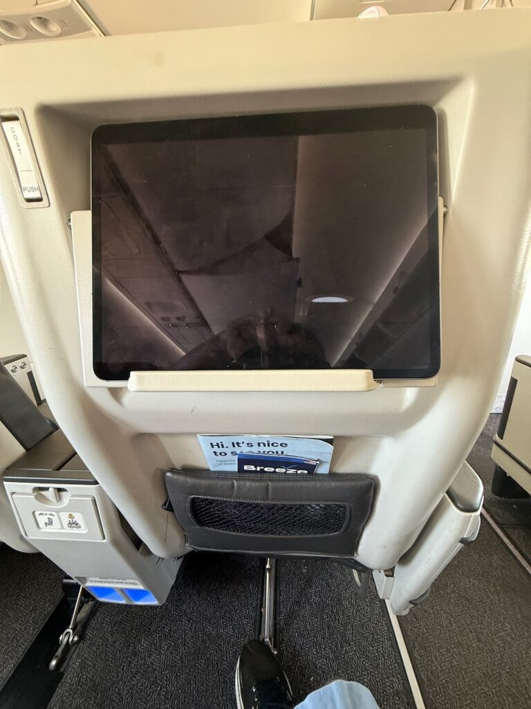 Tablet is being held is a specifically designed holder.