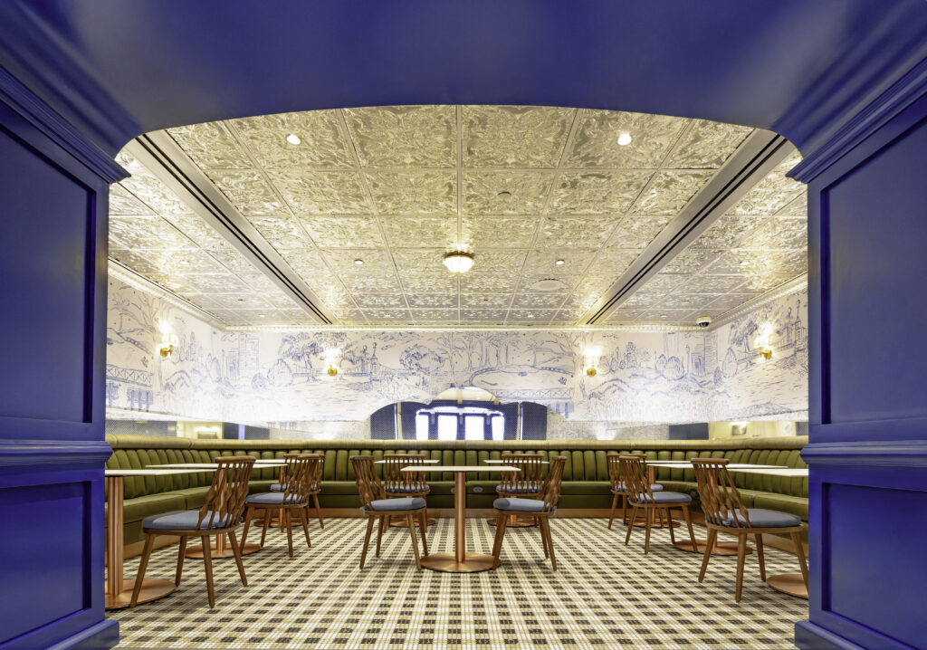 Dining area in BlueHouse in Boston