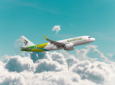 SalamAir A321neo in flight.