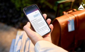 Delta Concierge shown on a passenger's mobile device.