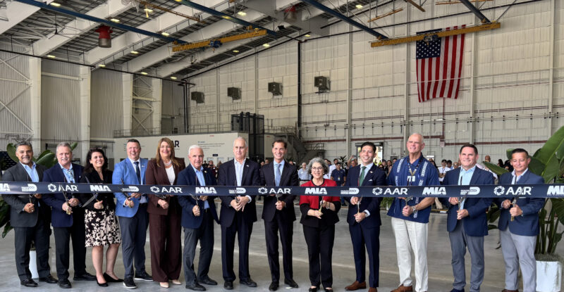 AAR execs celebrate facility expansion in Miami