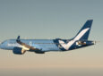 Breeze A220 in flight.