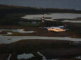 Joby aircraft landing at Dare County Regional Airport in Outer Banks