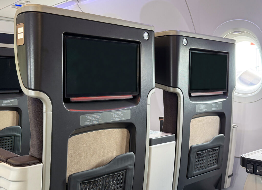 TCI Aircraft Interiors' Royalux business class.