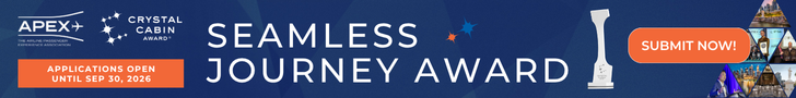 APEX and CCA banner with the word SUBMIT on it. This banner leads to the Seamless Journey Award submission process on the CCA website