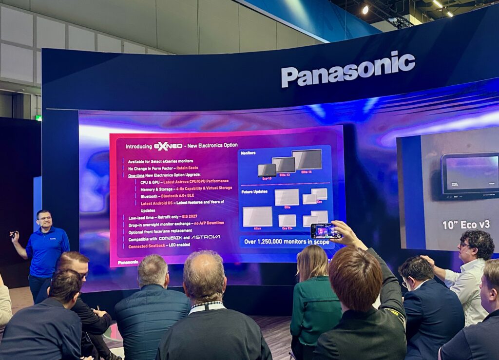 Panasonic Avionics' Andrew Masson explains the benefits of eXNeo and how it can provide key enhancements to legacy IFE without requiring the airline to reHIC the seat.