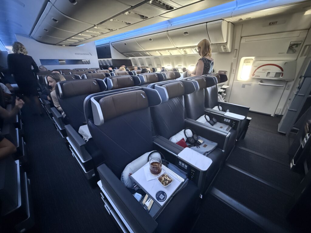 Flagship premium class cabin.