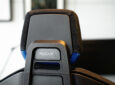 The back of the Recaro SAS NXT gaming chair.