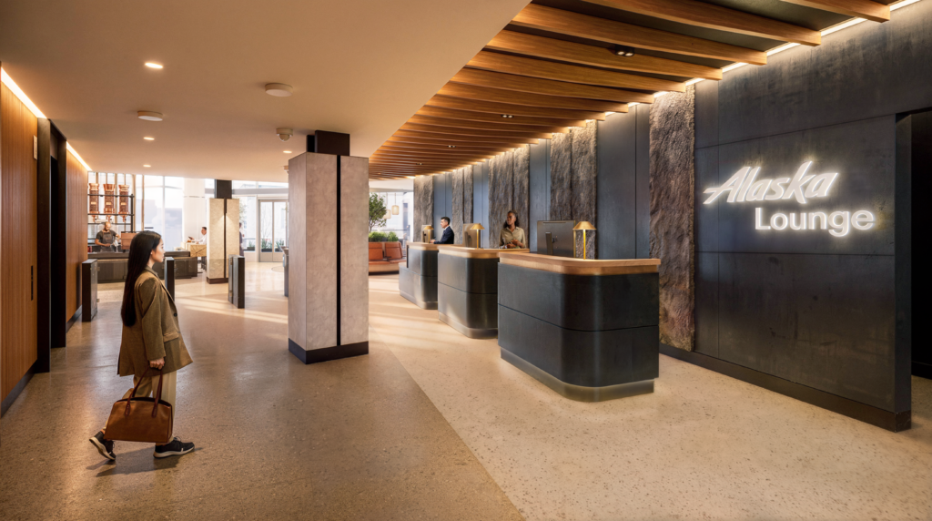 Entrance to the Alaska Lounge