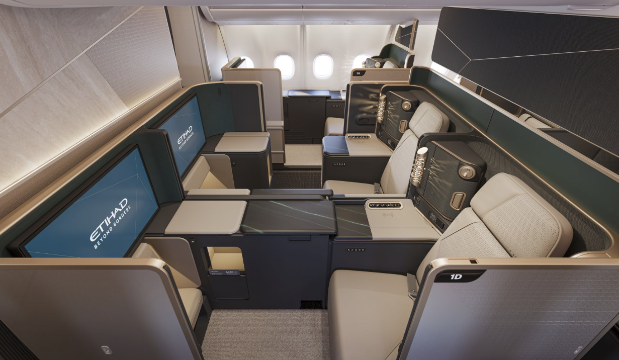 Etihad Airways goes beyond with CMF and First class on A330neo