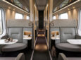 PriestmanGoode overnight rail concept featuring Muirhead material.
