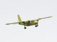 Aircraft 2317, the first Islander built from the detail component level on the new Britten-Norman assembly line on the Isle of Wight, flew for the first time on September 3. (Britten-Norman)